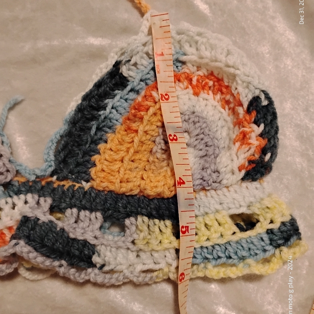 Handmade crochet festival top - Picture 7 of 9